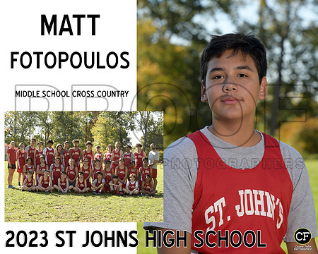 StJohnsFallTeams23 Middle School Cross Country Fotopoulos Matt_ Team8x10 _ Sportsmate3(1)