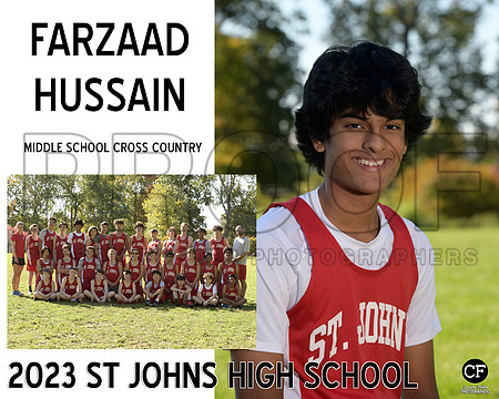 StJohnsFallTeams23 Middle School Cross Country Hussain Farzaad_ Team8x10 _ Sportsmate3(1)