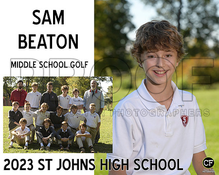 StJohnsFallTeams23 Middle School Golf Beaton Sam_ Team8x10 _ Sportsmate3(1)
