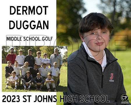 StJohnsFallTeams23 Middle School Golf Duggan Dermot_ Team8x10 _ Sportsmate3(1)