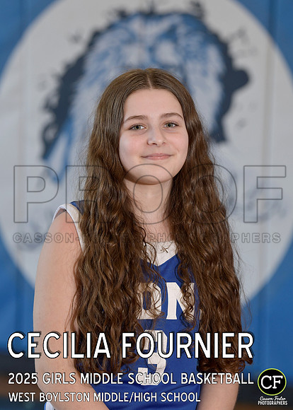 WBWinterTeams25 Girls Middle School Basketball Fournier Cecilia_ Team5x7 _ Individual2(1)