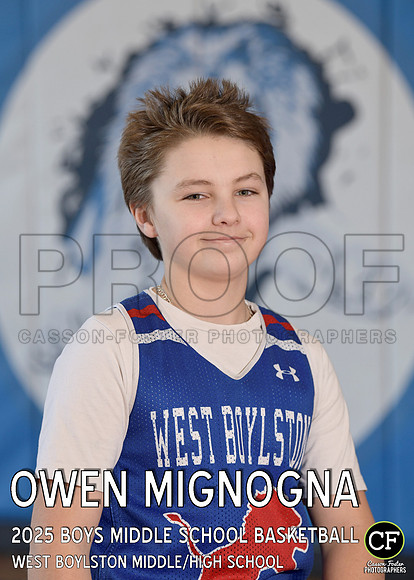 WBWinterTeams25 Boys Middle School Basketball Mignogna Owen_ Team5x7 _ Individual2(1)