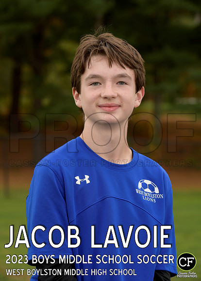 WB Fall Teams 23245 Boys Middle School Soccer Lavoie Jacob_ Team5x7 _ Individual2(1)