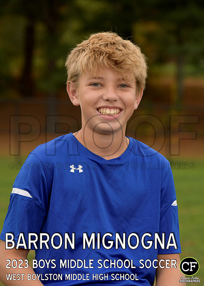 WB Fall Teams 23245 Boys Middle School Soccer Mignogna Barron_ Team5x7 _ Individual2(1)