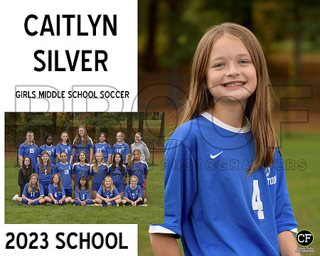 WB Fall Teams 23245 Girls Middle School Soccer Silver Caitlyn_ Team8x10 _ Sportsmate3(1)
