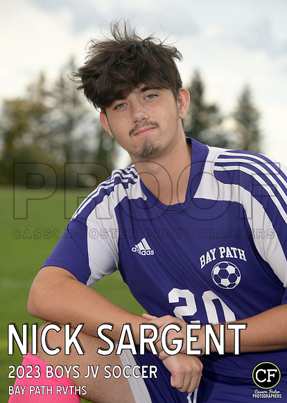 BP Fall Teams 2324 Boys JV Soccer Sargent Nick_ Team5x7 _ Individual2(1)