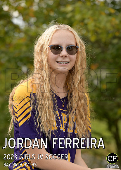 BP Fall Teams 2324 Girls JV Soccer Ferreira Jordan_ Team5x7 _ Individual2(1)