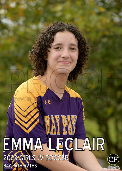 BP Fall Teams 2324 Girls JV Soccer Leclair Emma_ Team5x7 _ Individual2(1)