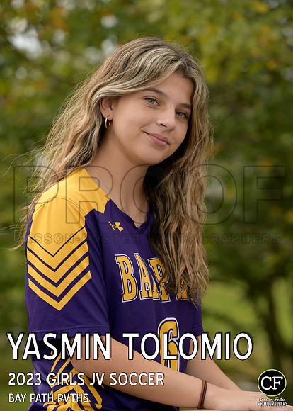 BP Fall Teams 2324 Girls JV Soccer Tolomio Yasmin_ Team5x7 _ Individual2(1)