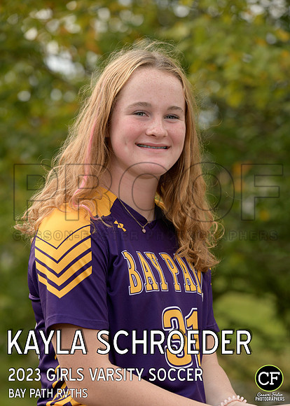 BP Fall Teams 2324 Girls Varsity Soccer Schroeder Kayla_ Team5x7 _ Individual2(1)