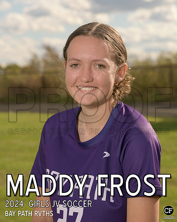 BPFallTeams2425WEB Girls JV Soccer Frost Maddy_ Team8x10 _ Individual 8x10(1)