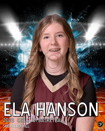 SH WINTER TEAMS 2425 GIRLS JV1 BASKETBALL Hanson Ela_ Team8x10 _ Individual 8x10(1)