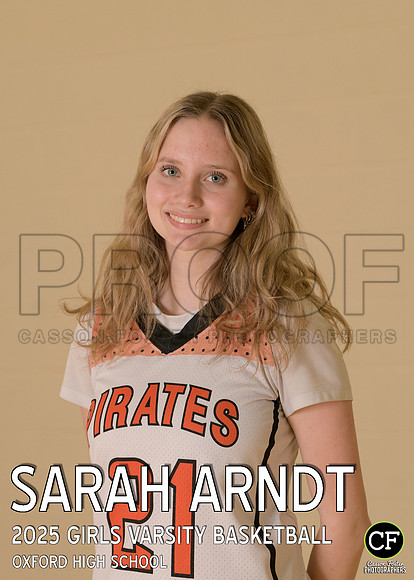 OHS WINTER TEAMS25 Girls Varsity Basketball Arndt Sarah_ Team5x7 _ Individual2(1)