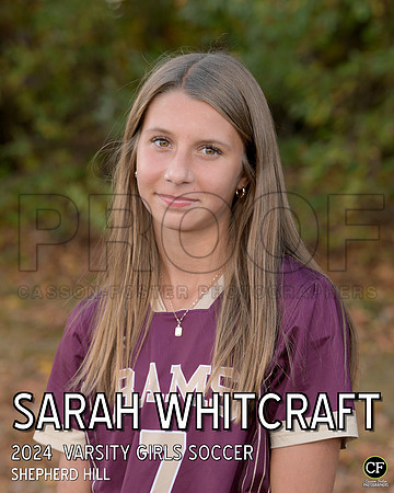 SH Fall Teams 2425 Varsity Girls Soccer Whitcraft Sarah_ Team8x10 _ Individual 8x10(1)