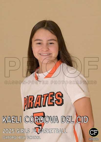 OHS WINTER TEAMS25 Girls JV Basketball Cordova del cid Kaeli_ Team5x7 _ Individual2(1)