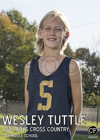 OakMiddleTeams2122 Boys Cross Country Tuttle Wesley_ Team5x7 _ Individual2(1)
