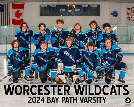 WorcWildcats24 Bay Path Varsity  _ Team8x10 _ Team2 black text(1)