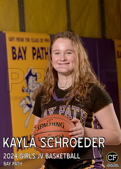 BP Winter Teams 2324 Girls JV Basketball Schroeder Kayla_ Team5x7 _ Individual2(1)