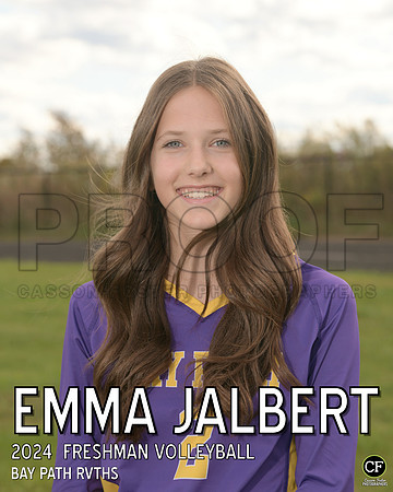 BPFallTeams2425WEB Freshman Volleyball Jalbert Emma_ Team8x10 _ Individual 8x10(1)