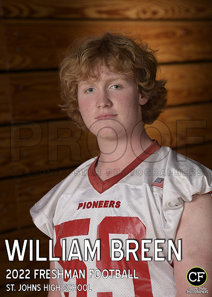 StJohnsTeams2223 Freshman Football Breen William_ Team5x7 _ Individual2(1)