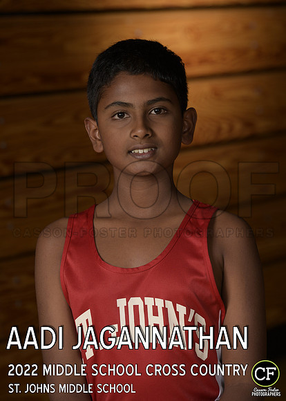 StJohnsMiddleTeams2223 Middle School Cross Country Jagannathan Aadi_ Team5x7 _ Individual2(1)