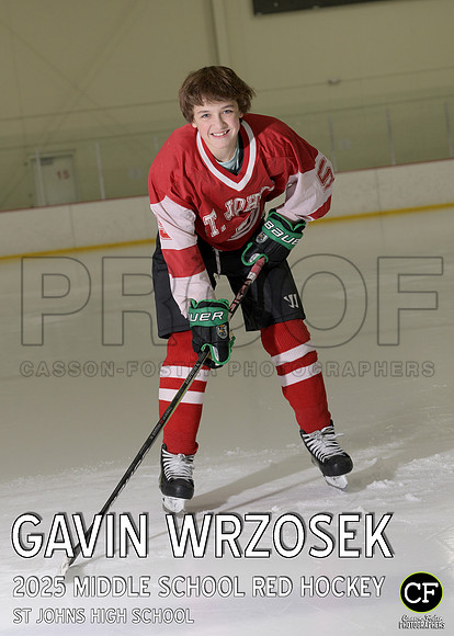 SJWinterTeams25 Middle School Red Hockey Wrzosek Gavin_ Team5x7 _ Individual2(1)
