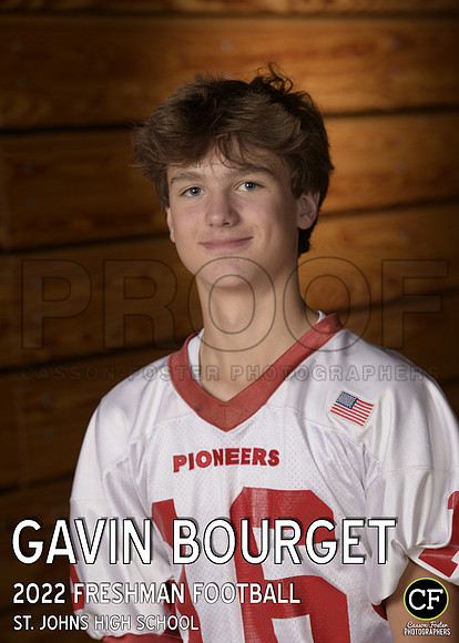 StJohnsTeams2223 Freshman Football Bourget Gavin_ Team5x7 _ Individual2(1)