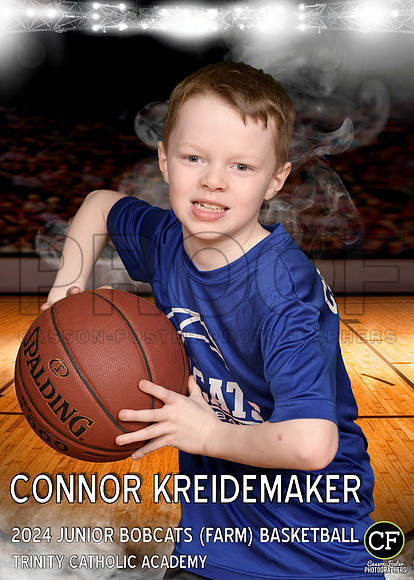 TrinityWinterTeams2324 WEB Junior Bobcats (Farm) Basketball Kreidemaker Connor_ Team5x7 _ Individual2(1)