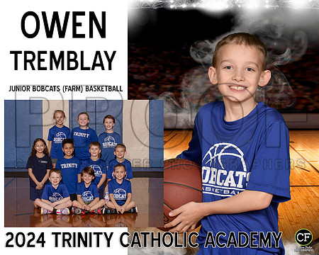 TrinityWinterTeams2324 WEB Junior Bobcats (Farm) Basketball Tremblay Owen_ Team8x10 _ Sportsmate2(1)