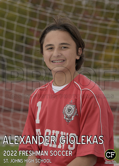 StJohnsTeams2223 Freshman Soccer Giolekas Alexander_ Team5x7 _ Individual2(1)