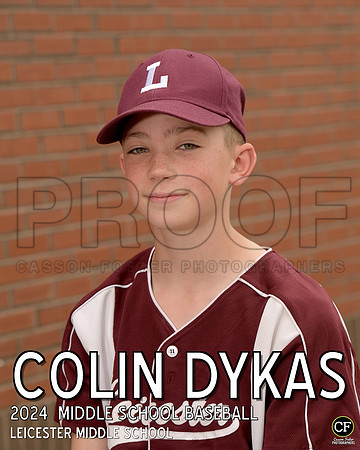 LMS Spring Teams 24 Middle School Baseball Dykas Colin_ Team8x10 _ Individual 8x10(1)