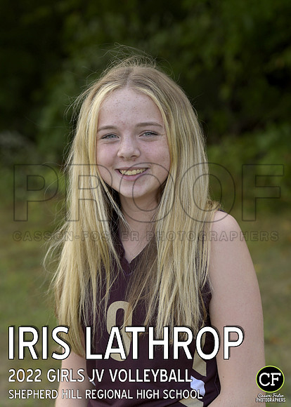 SH Fall Teams 2223 Girls JV Volleyball Lathrop Iris_ Team5x7 _ Individual2(1)