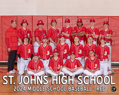 StJSpringTeams24 WEB Middle School Baseball - Red  _ Team8x10 _ Team3 white text(1)