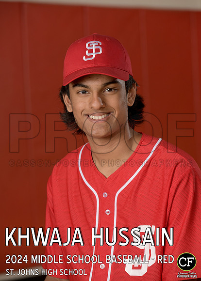 StJSpringTeams24 WEB Middle School Baseball - Red Hussain Khwaja_ Team5x7 _ Individual2(1)