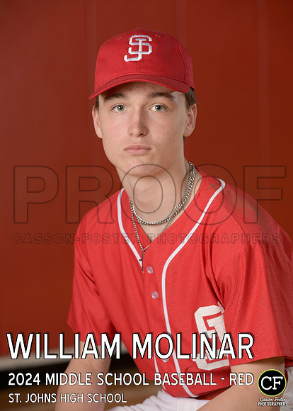 StJSpringTeams24 WEB Middle School Baseball - Red Molinar William_ Team5x7 _ Individual2(1)