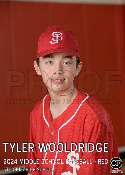 StJSpringTeams24 WEB Middle School Baseball - Red Wooldridge Tyler_ Team5x7 _ Individual2(1)