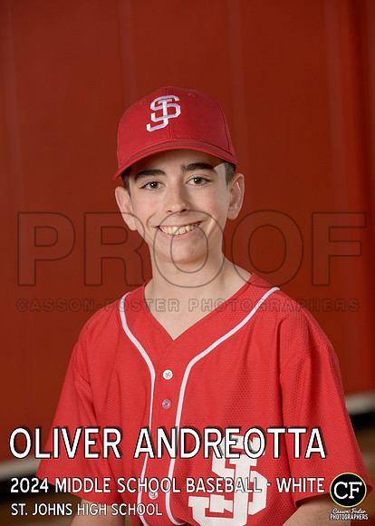 StJSpringTeams24 WEB Middle School Baseball - White Andreotta Oliver_ Team5x7 _ Individual2(1)