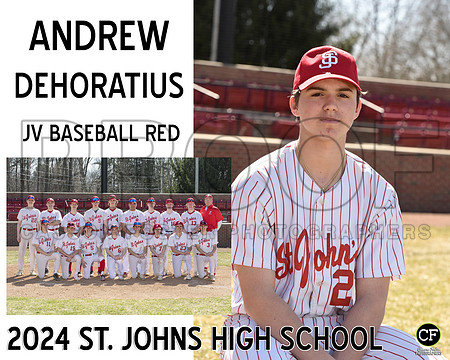 StJSpringTeams24 WEB JV Baseball Red DeHoratius Andrew_ Team8x10 _ Sportsmate3(1)