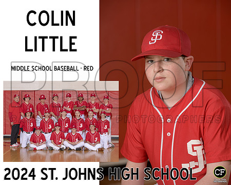 StJSpringTeams24 WEB Middle School Baseball - Red Little Colin_ Team8x10 _ Sportsmate3(1)