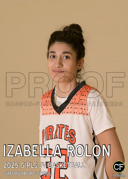 OHS WINTER TEAMS25 Girls JV Basketball Rolon izabella_ Team5x7 _ Individual2(1)