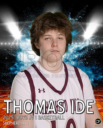 SH WINTER TEAMS 2425 BOYS JV 1 BASKETBALL Ide Thomas_ Team8x10 _ Individual 8x10(1)