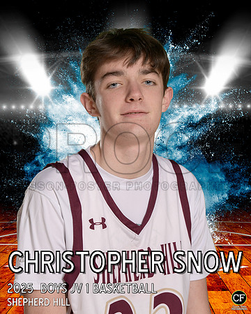 SH WINTER TEAMS 2425 BOYS JV 1 BASKETBALL Snow Christopher_ Team8x10 _ Individual 8x10(1)