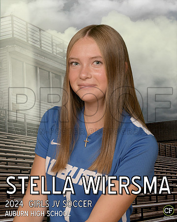 AHSFallTeams2425WEB Girls JV Soccer Wiersma Stella_ Team8x10 _ Individual 8x10(1)