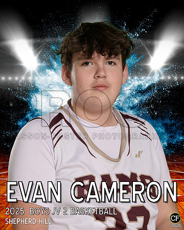 SH WINTER TEAMS 2425 BOYS JV 2 BASKETBALL Cameron Evan_ Team8x10 _ Individual 8x10(1)