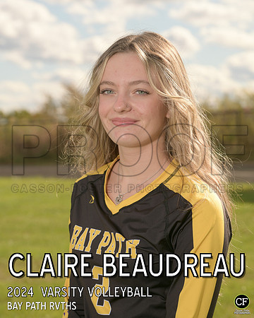 BPFallTeams2425WEB Varsity Volleyball Beaudreau Claire_ Team8x10 _ Individual 8x10(1)