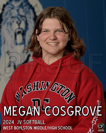 WB Spring Teams 24 JV Softball Cosgrove Megan_ Team8x10 _ Individual 8x10(1)