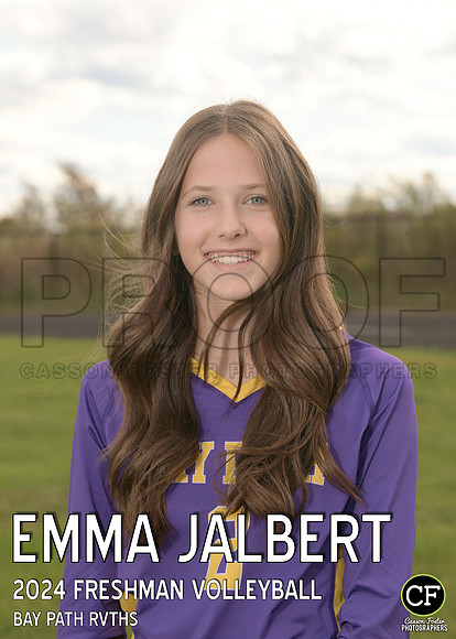 BPFallTeams2425WEB Freshman Volleyball Jalbert Emma_ Team5x7 _ Individual2(1)