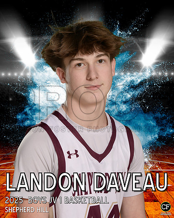 SH WINTER TEAMS 2425 BOYS JV 1 BASKETBALL Daveau Landon_ Team8x10 _ Individual 8x10(1)