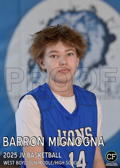 WBWinterTeams25 JV Basketball Mignogna Barron_ Team5x7 _ Individual2(1)