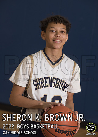 OakMiddleTeams2122 Boys Basketball Brown Sheron_ Team5x7 _ Individual2(1)